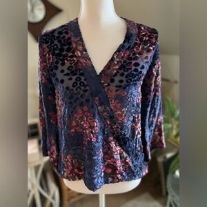 Anthropology wrap look top